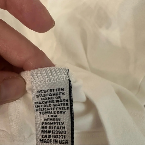 LAMade White Cami Tank Top V-Neck Mini Dress in White NWOT - Picture 8 of 10